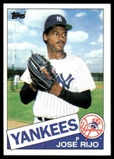 1985 Topps Jose Rijo Rookie #238