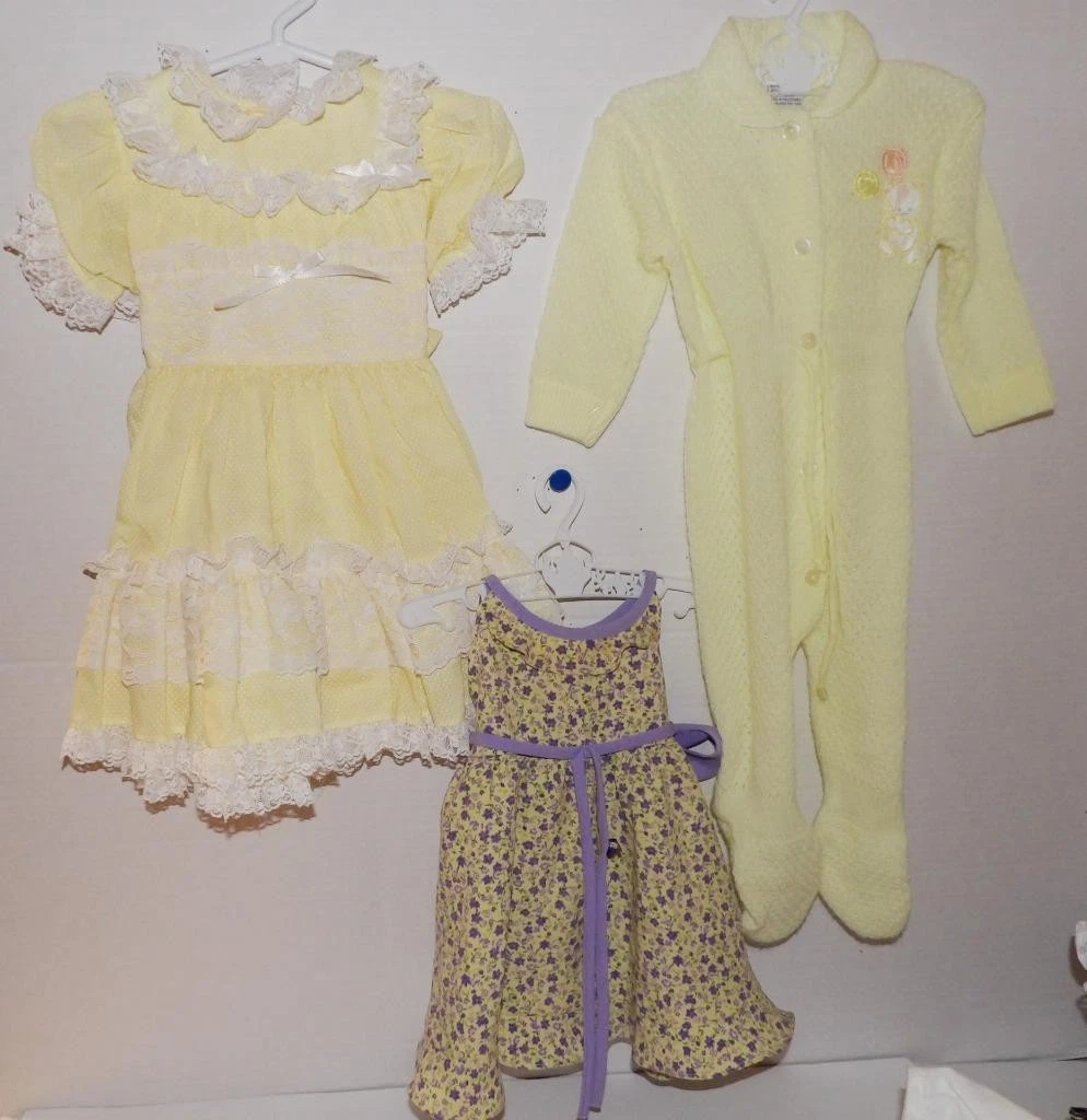 3 Baby Clothing DRESSES ONE-PIECE Melody Bonita 12-24MO Outfits #67