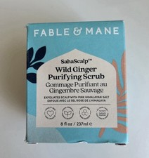 Fable & Mane SahaScalp Wild Ginger Purifying Scalp Scrub 8oz./237ml New In Box