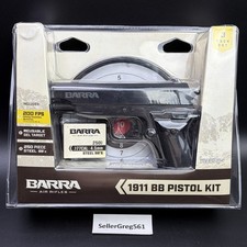 BARRA 1911 BB Pistol Kit Spring Powered Gun .177 cal 4.5MM Steel BB Gel Target