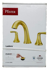 Pfister Ladera 8 in. Widespread Double Handle Bathroom Faucet in Brushed Gold