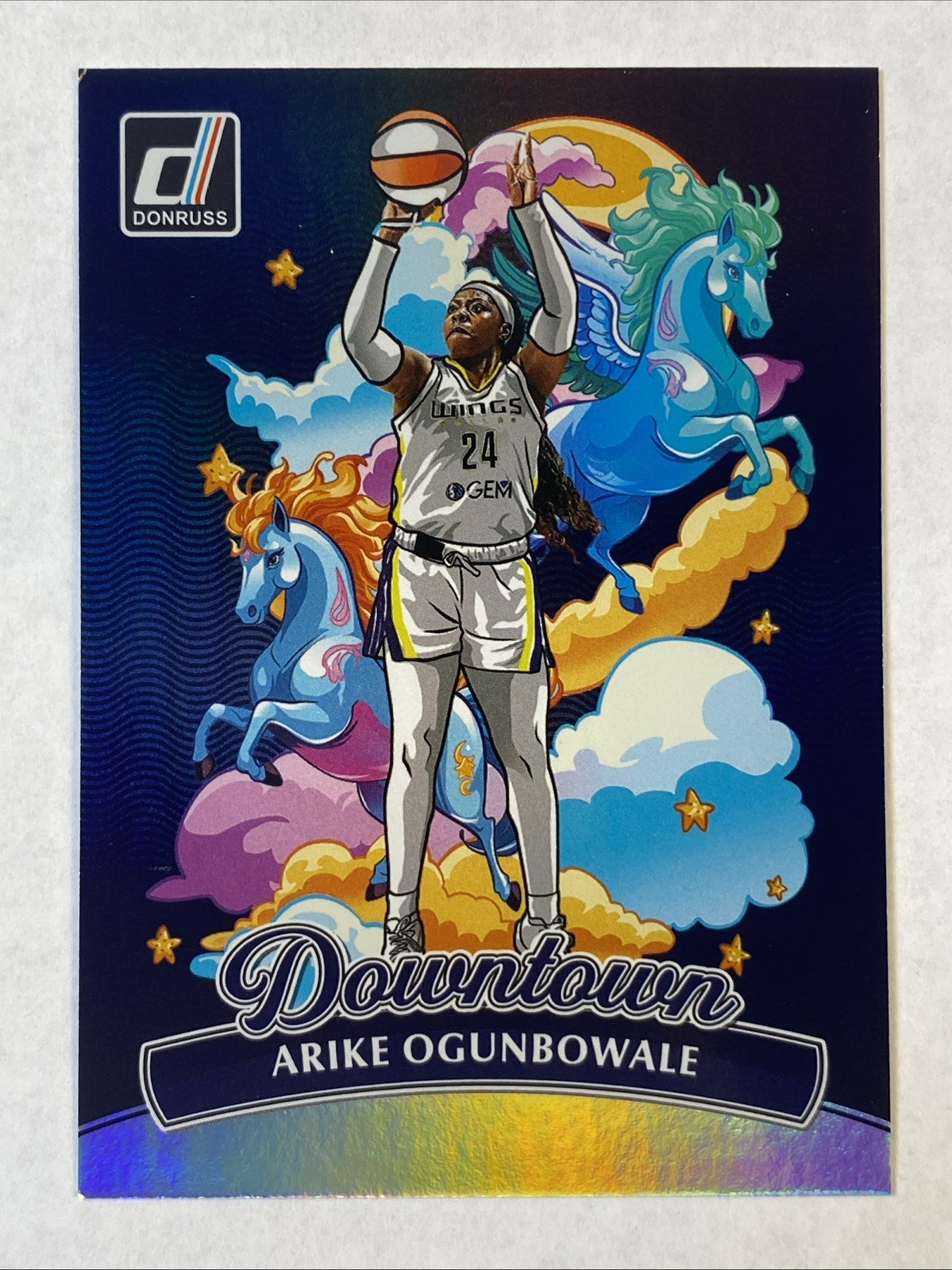 ARIKE OGUNBOWALE 2025 Panini Donruss WNBA Case Hit DOWNTOWN #11 SSP *xb