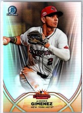 2020 Bowman Chrome #AFL-AG Andres Gimenez 2019 Arizona Fall League Fall Stars