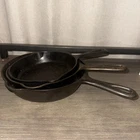 Griswold Cast Iron Set 3,4,5 Erie, Pa USA Skillets Set Of 3