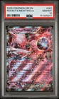 2025 POKEMON DRI EN-DESTINED RIVALS #081 TEAM ROCKET'S MEWTWO EX PSA 10