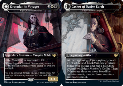Light Play x 1 Dracula the Voyager - Edgar, Charmed Groom // Casket of Native Ea