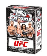 2026 TOPPS UFC CHROME BLASTER BOX BLOWOUT CARDS
