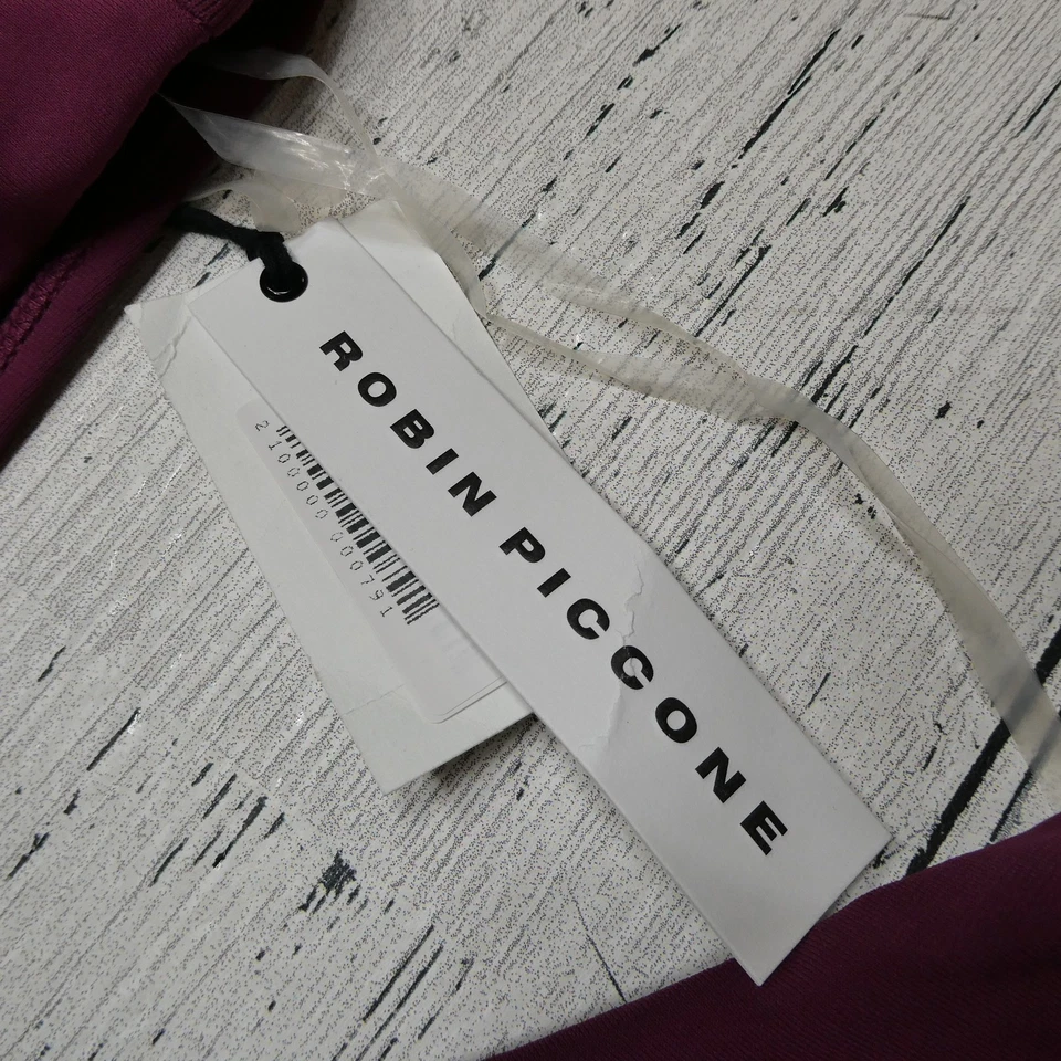 Traje de baño Robin Piccone para mujer 14 una pieza recortado halter nuevo con etiquetas 181713 Foto 2 de 4