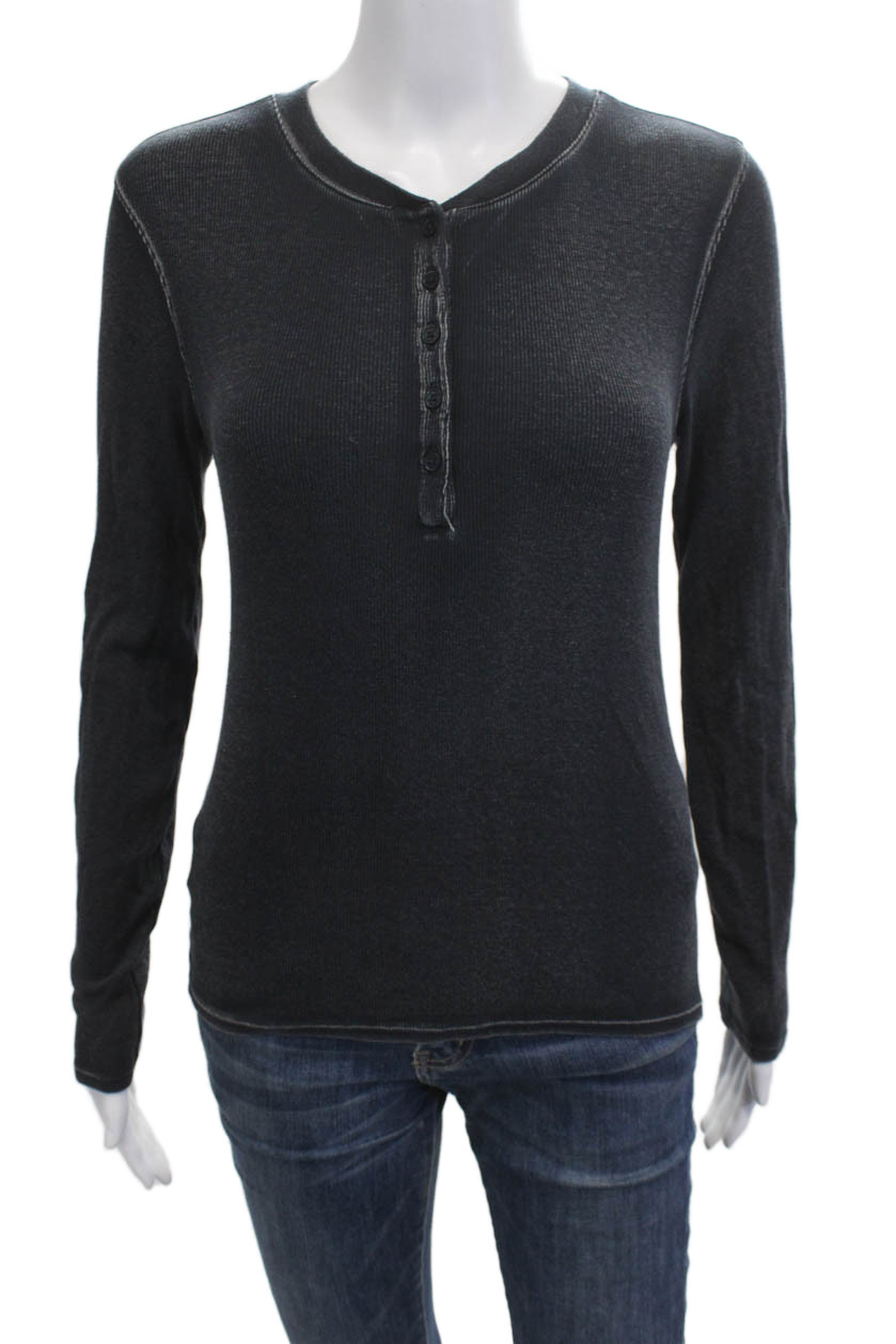 Patrick Assaraf Womens Basic Button-Up Long Sleev… - image 1