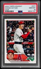 2023 Topps Holiday Shohei Ohtani #H17 PSA 10 Santa Claus Belt Sssp Baseball