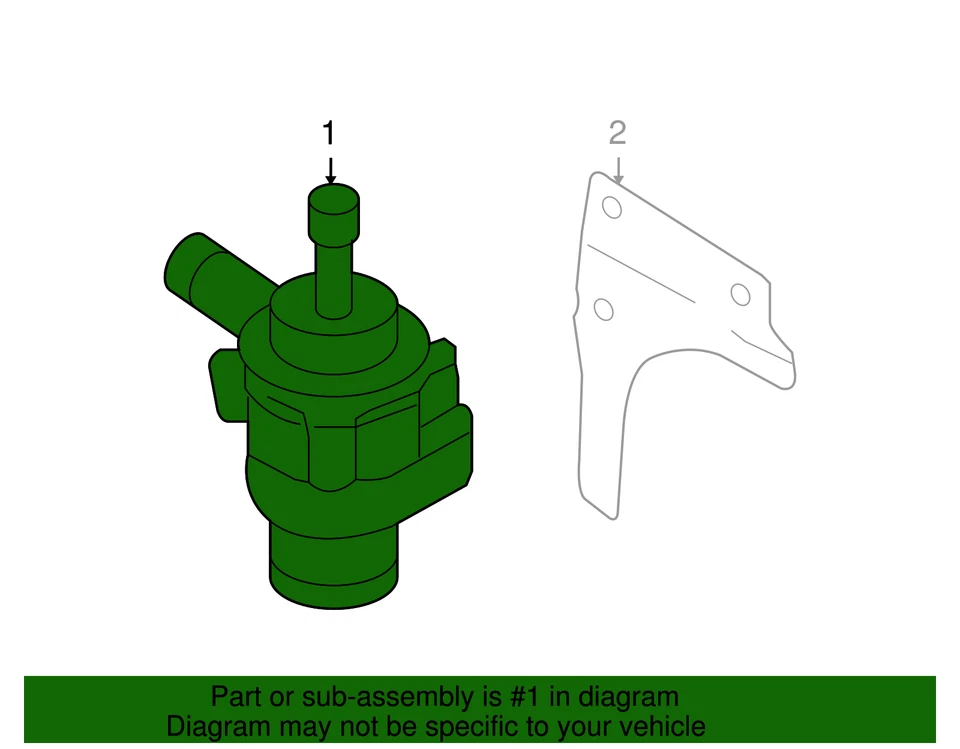 Bomba Auxiliar Original Volkswagen 1K0-965-561-G Foto 2 de 3