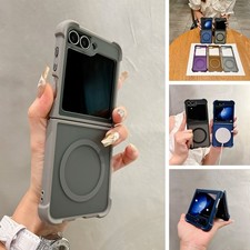 For Samsung Galaxy Z Flip 7 FE/6/5/4/3 Anti-Drop Magnetic Skin-Feel Phone Case