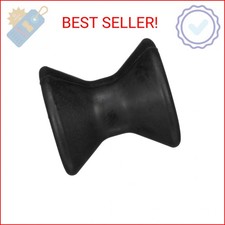Seachoice Molded Bow Roller, Black, Boat Trailer, 4 in. X 1/2 in.