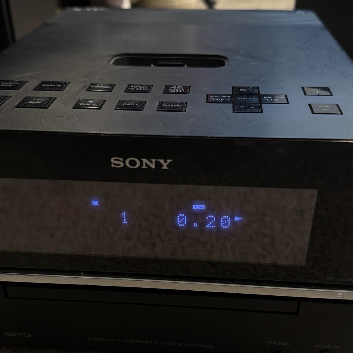 Sony CMT-BX20i Micro HiFi Component Stereo System SS-CBX20