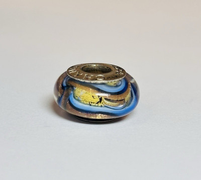 Chamilia Sterling Silver Dream Collection Indigo Dream Murano Glass Bead -.07