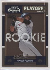 2008 Playoff Contenders Playoff Ticket 130/199 Carlos Peguero #10 9u0