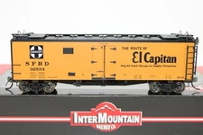 InterMountain HO SFRD Santa Fe El Capitan RR23 Ship & Travel Refrigerator Car