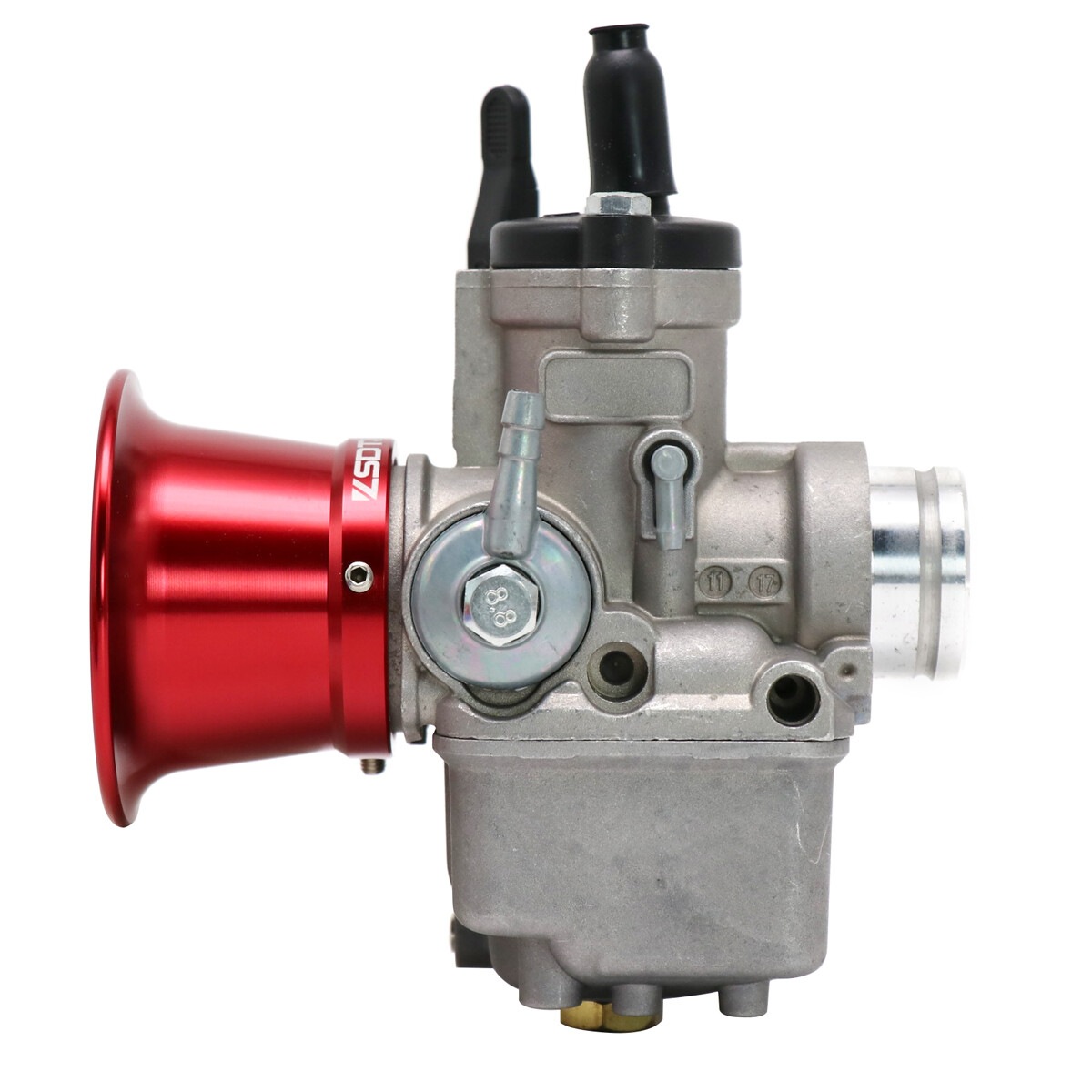 Motorcycle 44mm Carburettor Air Filter Cup With Mesh Net Carb Velocity Stacks - Foto 8