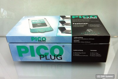 2 x Bluetooth PICO Karten: PCMCIA oder Parallel / Seriel für ältere Notebooks XP