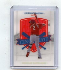 2021 CHRONICLES AMERICA'S PASTIME #29 NICK CASTELLANOS SP #7/10, CINCINNATI REDS