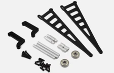 ST Racing Concepts DR10 Aluminum Wheelie Bar Kit (Black) [STC71071BK]
