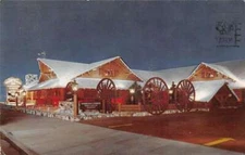 San Gabriel California Clearman's North Woods Inn Vintage Postcard AA41195