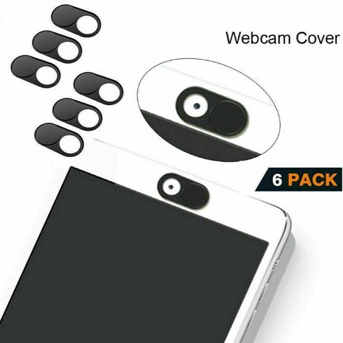 6X WebCam Cover Slide Camera Privacy Security Protect Sticker For Phone Laptop ~ - Afbeelding 2 van 12