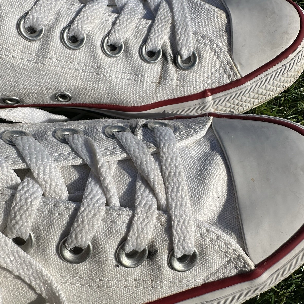 Converse All Stars Low Platform 6 Mens Shoes Casual Summer Sneaker White A16759C Converse Shoes Mens Size 6 Low Top Unisex All Star White  main image 2