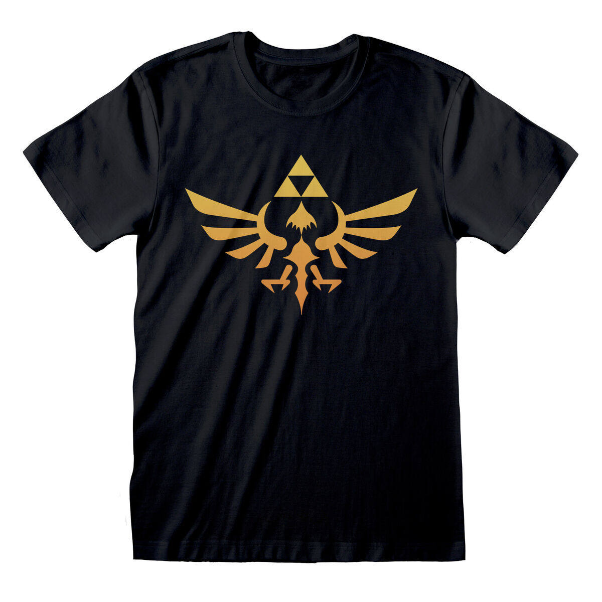 The Legend Of Zelda Maglia A Maniche Corte The Legend Of Zelda Hyrule Logo Nero