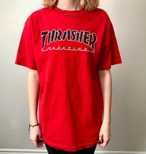 red thrasher t shirt - Gem