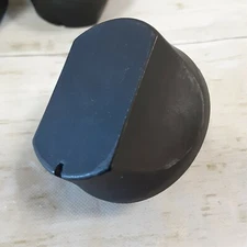 Used Genuine Dacor Cooktop Burner Control Knob Black Plastic
