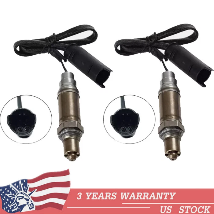 2PCS Downstream Left+Right Oxygen O2 Sensor For 2004-2006 BMW X5 4.4L/4.8L - Image 2 of 4