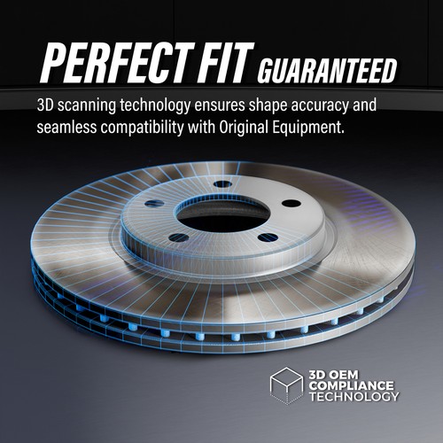 For Kia Forte Koup Forte5 Front Rear Ceramic Pad And Coated Disc Brake Rotor Kit - Picture 18 of 18