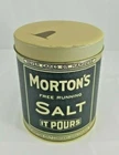 Morton Salt Tin Container When It Rains It Pours Vintage Bristol Ware
