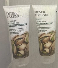 Desert Essence Perfect Pistachio Foot Repair Cream 2 X 3.5 fl oz Cream