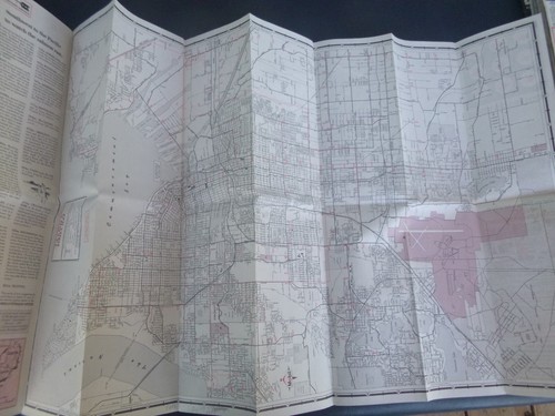 1970 Tacoma area street road map Mobil oil gas Washington - Picture 4 of 4