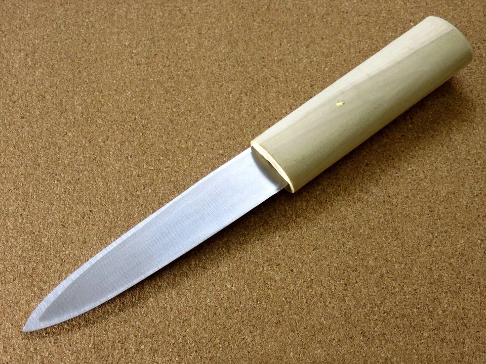 Japanese Masahiro Kitchen Outdoor Fisherman Makiri Knife Carbon Steel SEKI JAPAN - Image 3 of 4