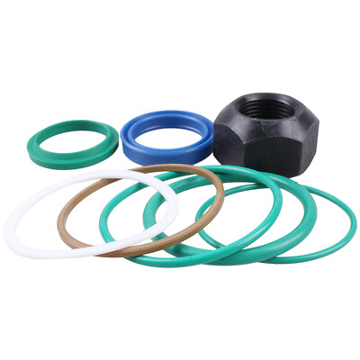 Tilt Cylinder Seal Nut Kit 7199903 For Bobcat S510-S595 Loaders & E25-E27Z Excavators - Replacement Hydraulic Seal