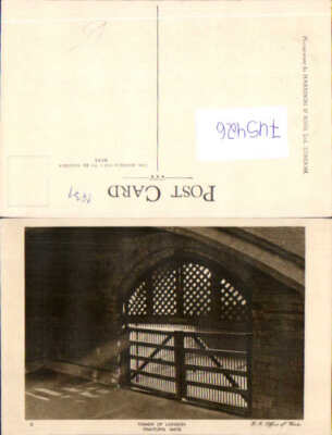 745426 London The Tower of London Traitors Gate Great Britain