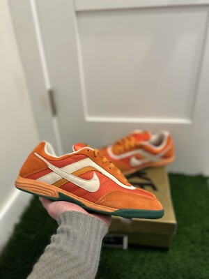 Size 9.5 - Nike SB Zoom Air Abington College Orange/Chalk trail cowboy futura