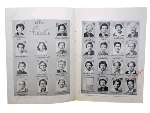 1955 The College Preparatory School For Girls Yearbook - Picture 4 of 5