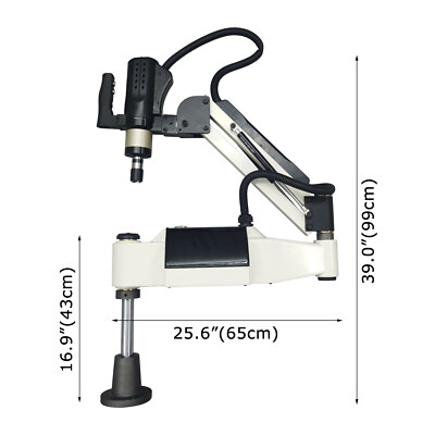 2000W Universal Electric Tapping Machine Threading Drilling Metal Wood Tapper