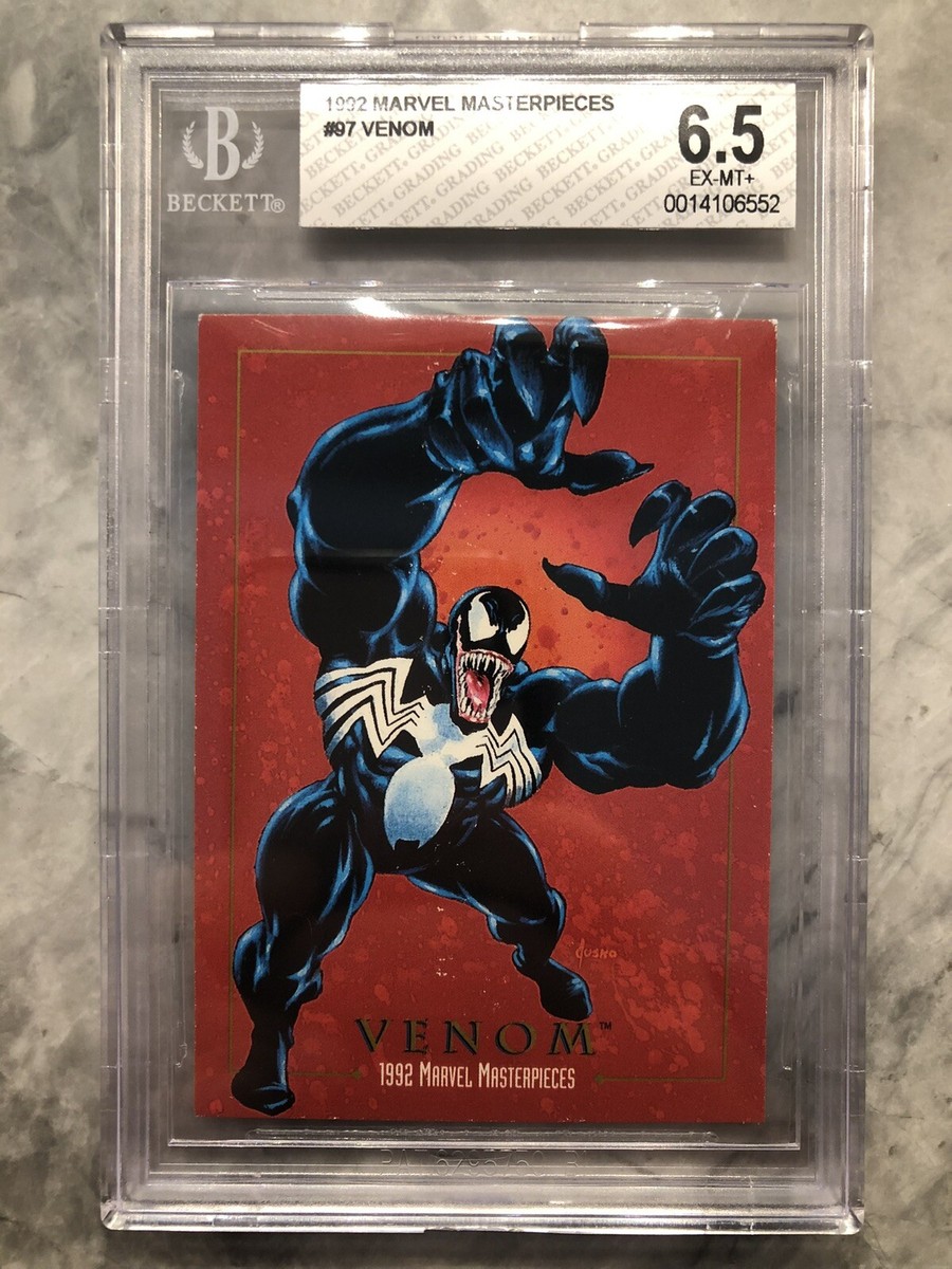 1992 MARVEL MASTERPIECES #97🔥VENOM🔥BGS 6.5 Lime PSA | eBay