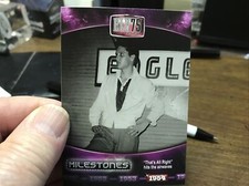 2010 Press Pass Milestones Diamond Elvis Presley # 6