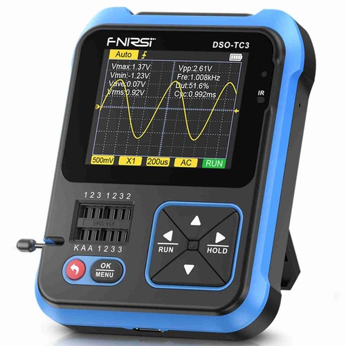 3in1 Handheld Digital Oscilloscope Signal Generator 6 Signalwellenformen 500kHz - Bild 15 von 18