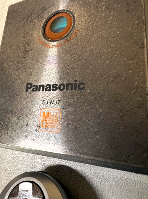 Panasonic SJ-MJ7 Portable MD Player Matsushita Electric 80th