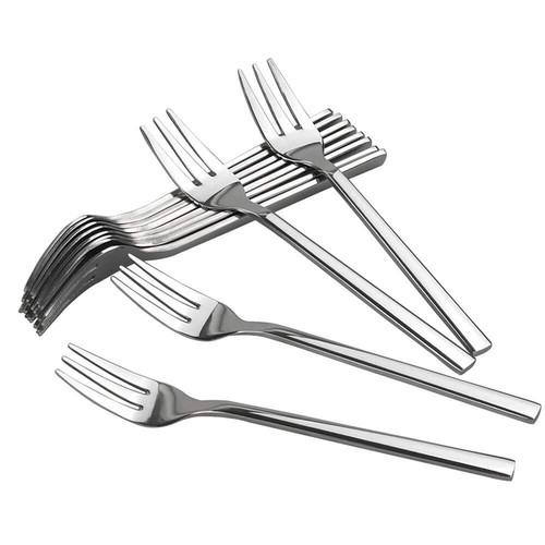 Stainless Steel Tasting Appetizer Forks 6.1 Inches 12 Pieces - Picture 5 of 6