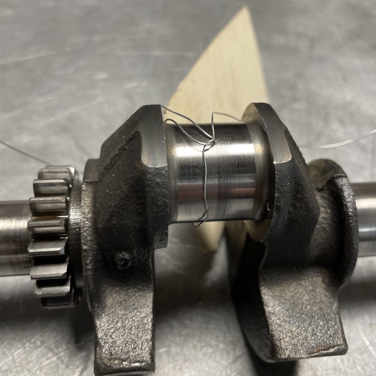 OEM GOOD USED KAWASAKI HORIZONTAL FA 130D-EJ80 THREADED CRANKSHAFT