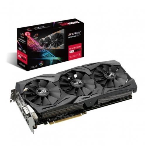 PCパーツ ASUS - ASUS ROG-STRIX-RX590-8G-GAMING ASUS ROG Strix Radeon RX 590 Graphics Card ROG-STRIX-RX590