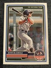 2023 Panini USA Baseball Stars & Stripes - #55 Kevin McGonigle Detroit Tigers